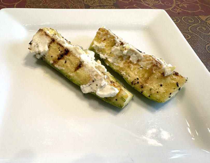 grilled-squash Grilled Squash with Ricotta Cheese